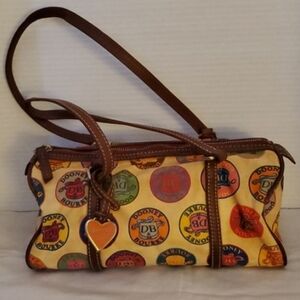 Dooney & Bourke Medallion Logo Small Handbag